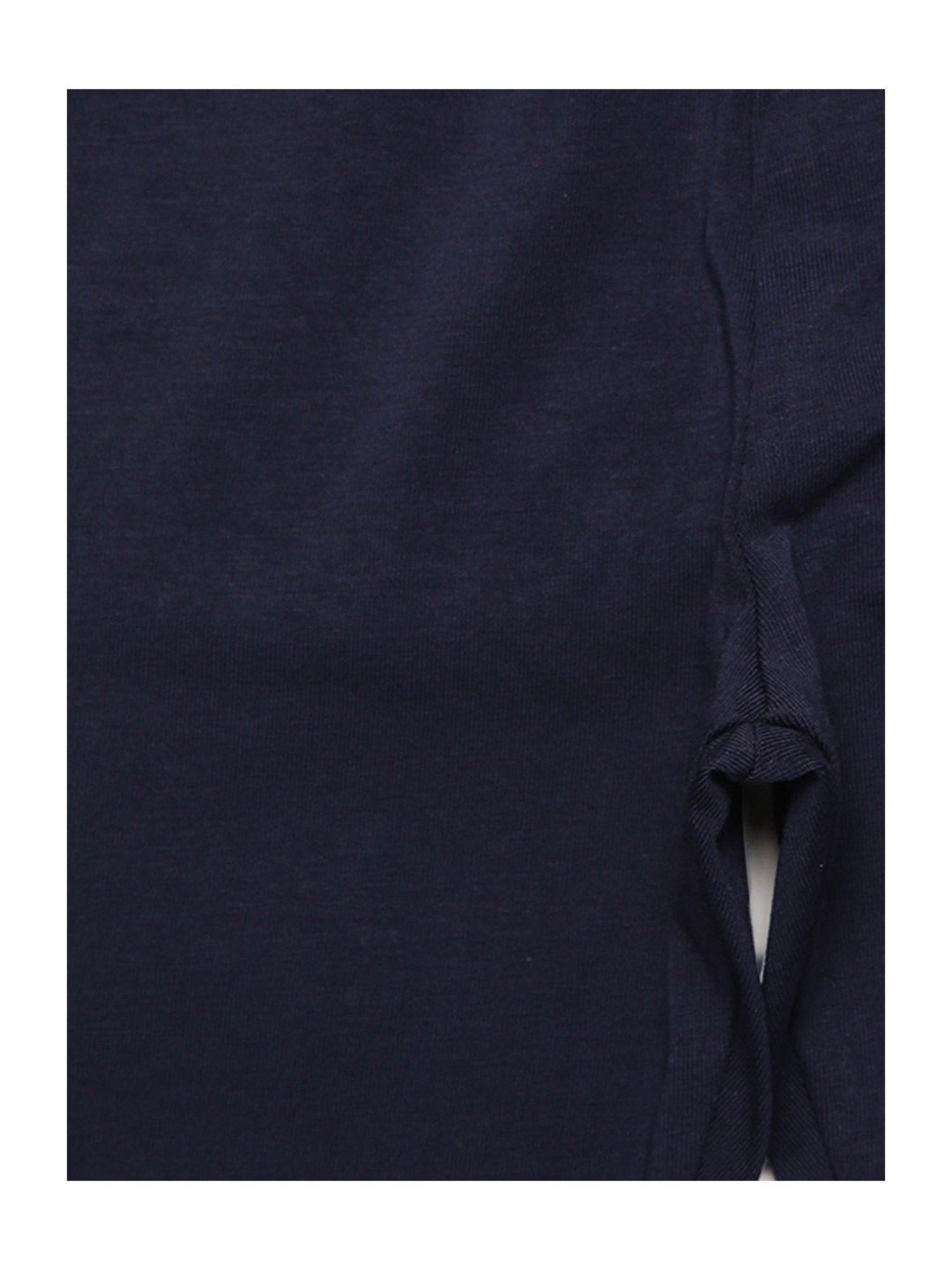 Elle Girls Blue Cotton Printed Leggings