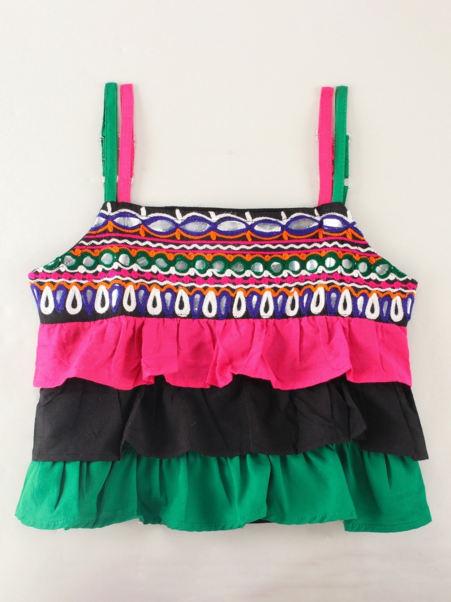 TWISHA Multi Embroidery Clothing Set