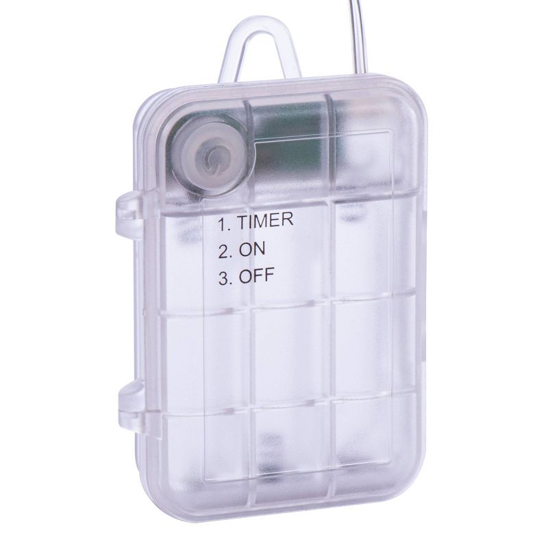 30ct Battery Operated Cactus LED Fairy String Lights - Sterno Home