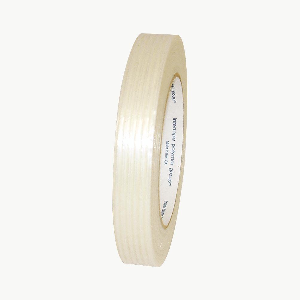 Intertape RG300 Utility Grade Filament Strapping Tape: 3/4 in x 60 yds. (White)