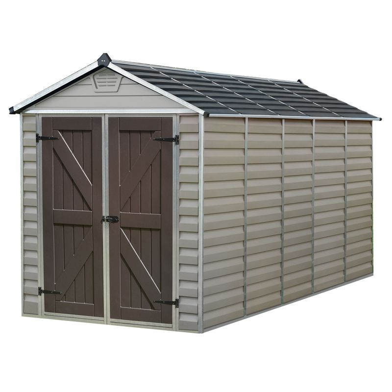 6'x 5.5' Everett Storage Shed Beige - Suncast