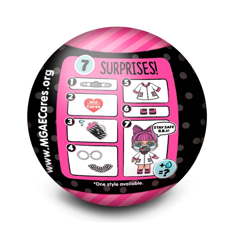 L.O.L. Surprise! Limited Edition MGAE Cares Frontline Hero Doll with 7 Surprises