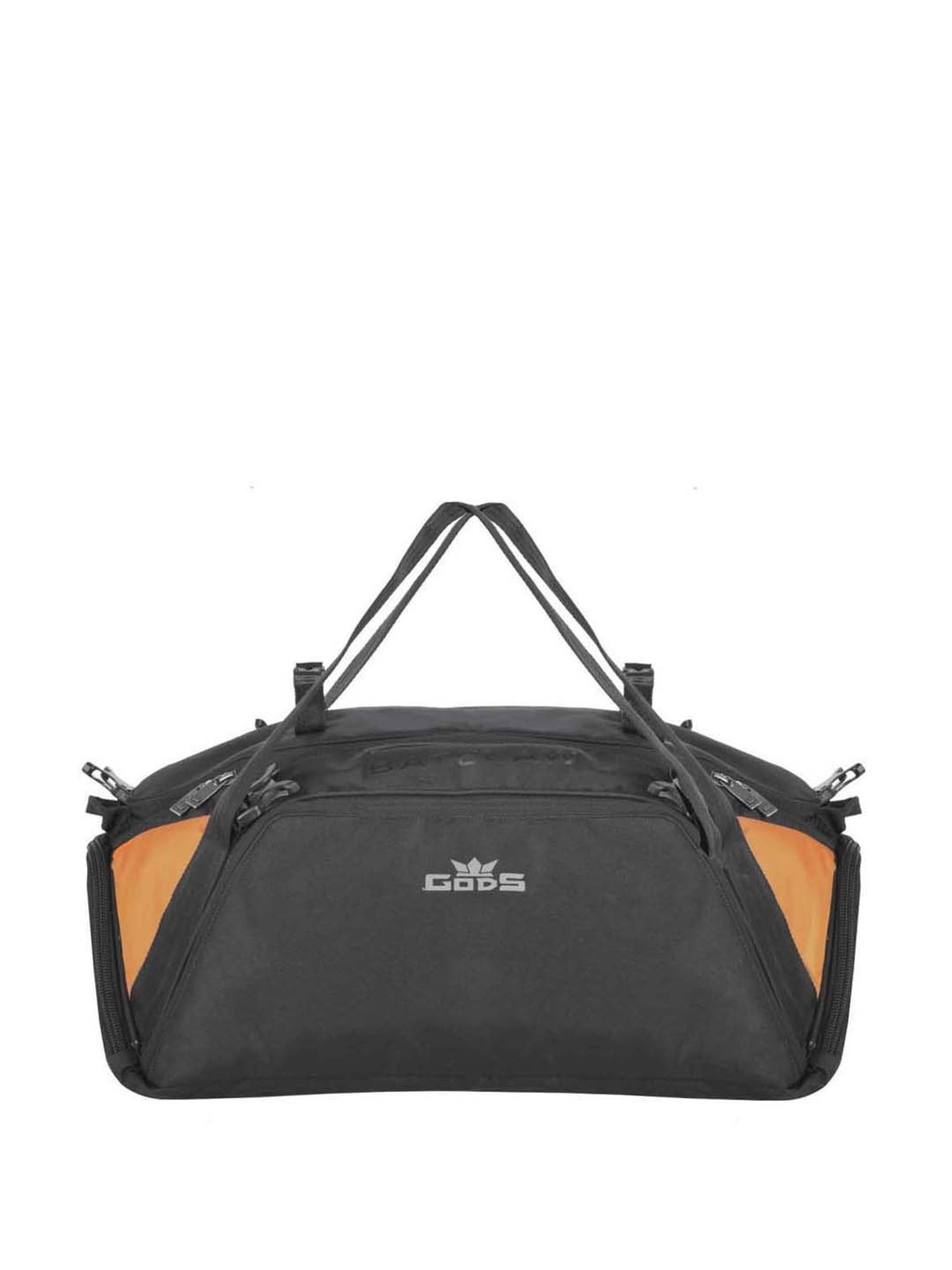 Gods Black Solid Saddle Bag