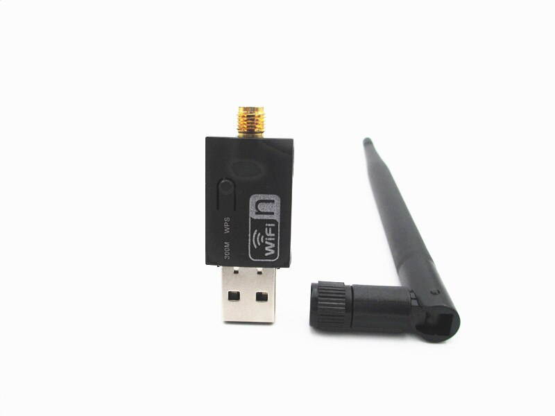 1 pcs 300Mbps 802.11N/G/B Wireless USB WiFi Adapter Dongle Antenna Network LAN Card