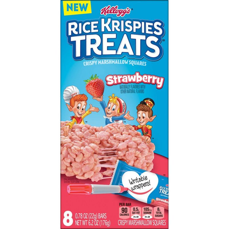 Rice Krispies Treats Strawberry - 6.2oz/8ct
