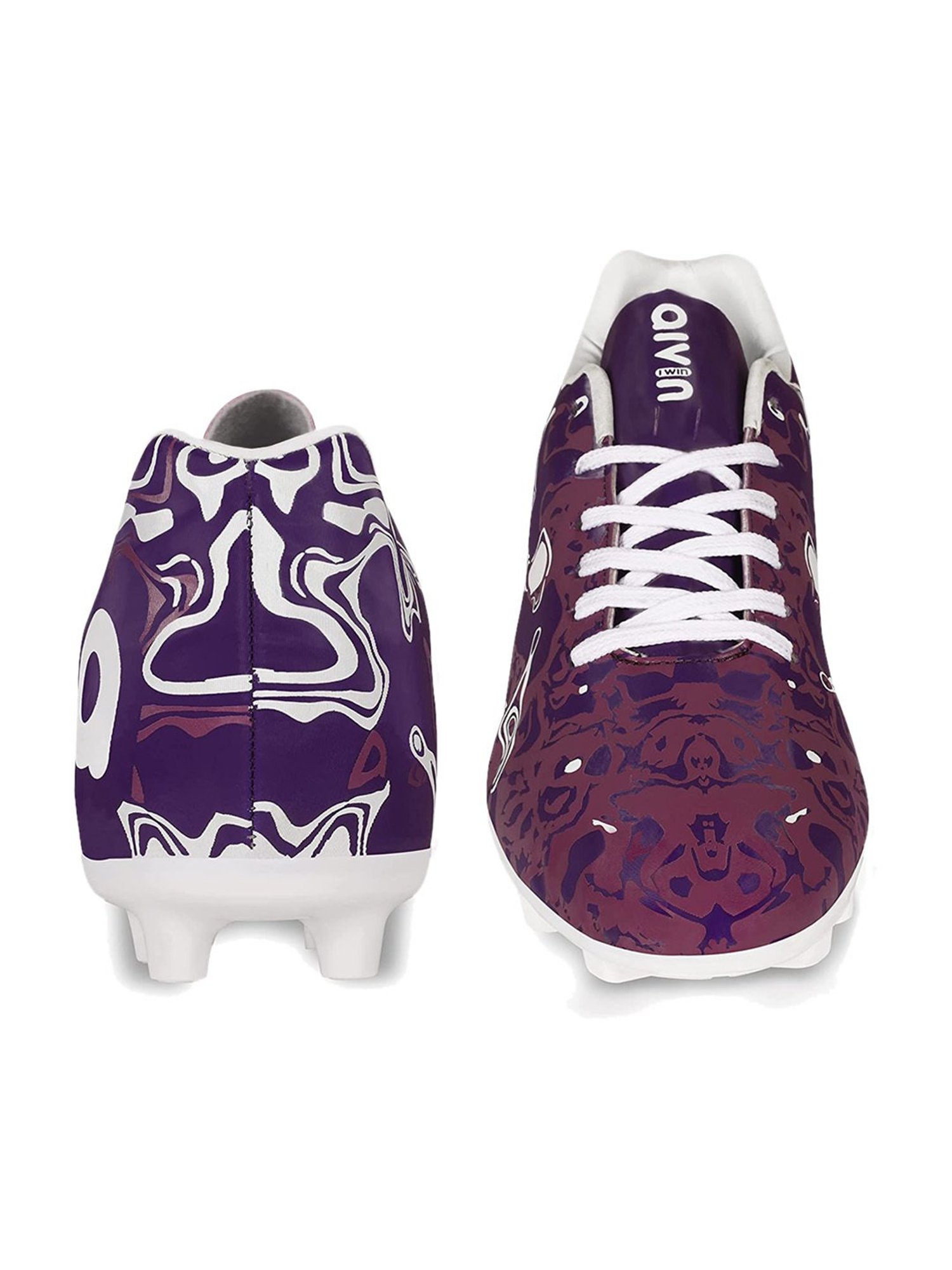 AIVIN Men's League Purple Football Shoes