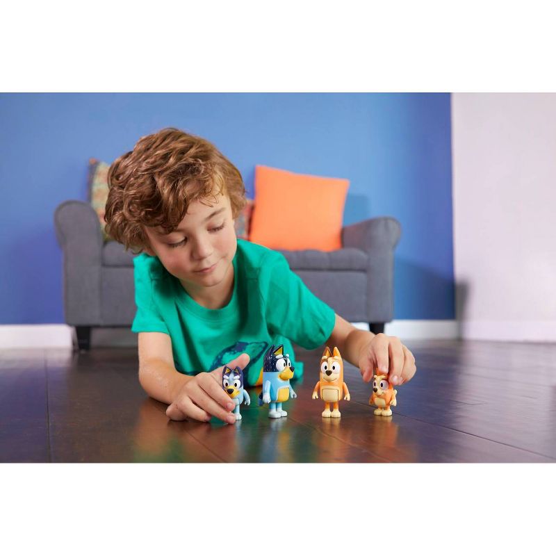 Bluey Family Figures - 4pk