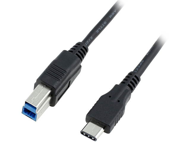 4xem 4XUSBCUSB3B3 USB-C to USB 3.0 Type-B Cable