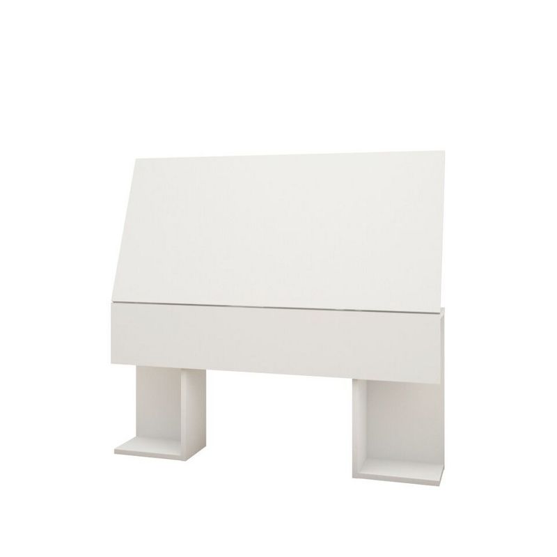 4pc Twin Radiance Platform Bed Bundle Natural Maple/White - Nexera - Nexera