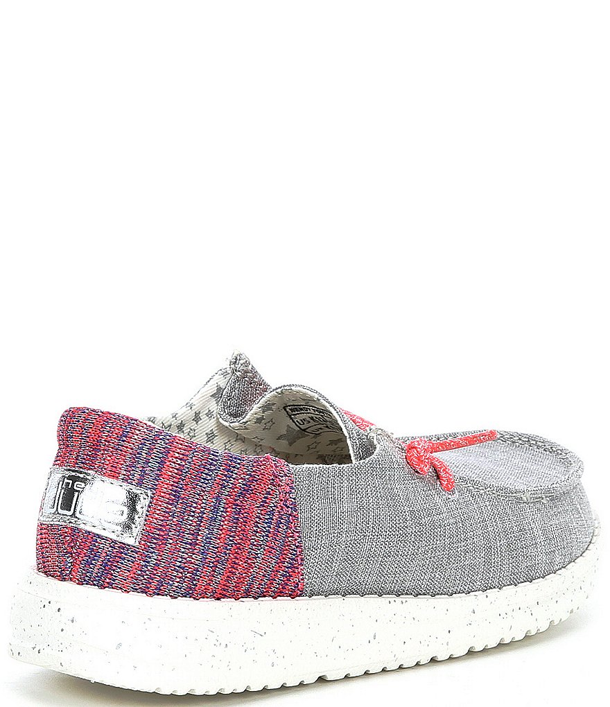 Hey Dude Girls' Wendy Funk Washable Slip-Ons (Toddler)