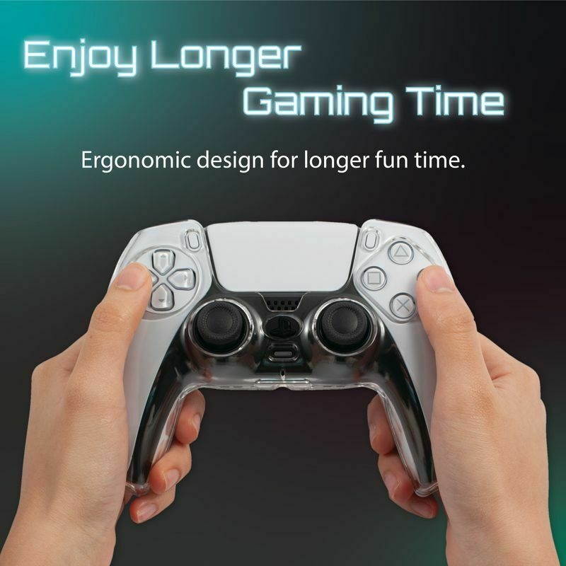 Insten Clear Protective Hard Case Cover for  Playston PS5 Controller