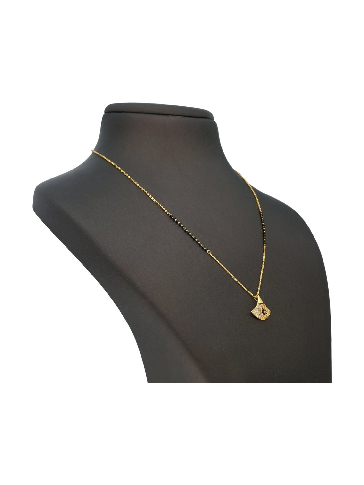 Malabar Gold and Diamonds 22k (916) BIS Hallmark Yellow Gold Mangalsutra For Women