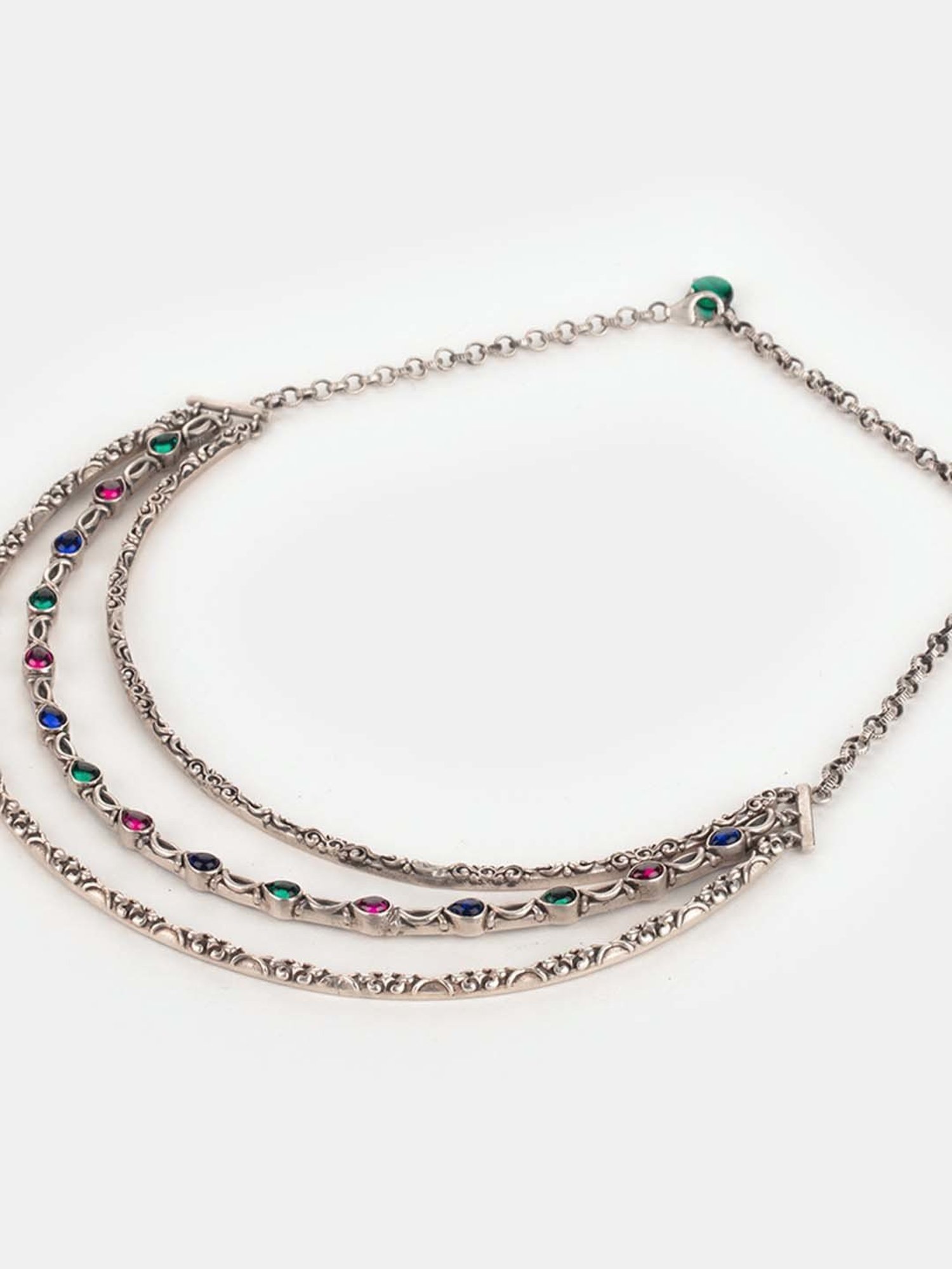 Shaya 92.5 Sterling Silver Feeling Futri Necklace for Women