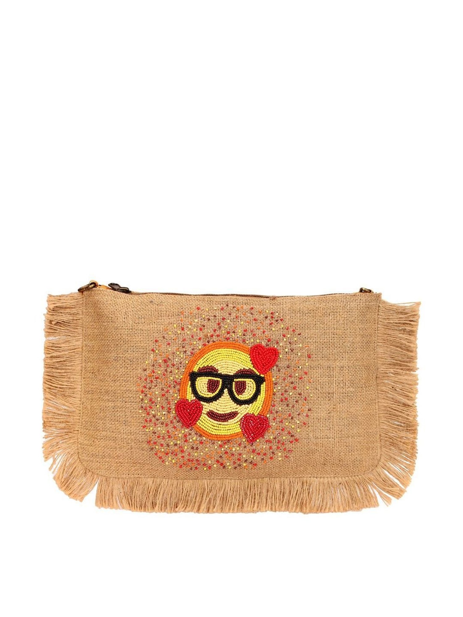 Spice Art Beige Clutch