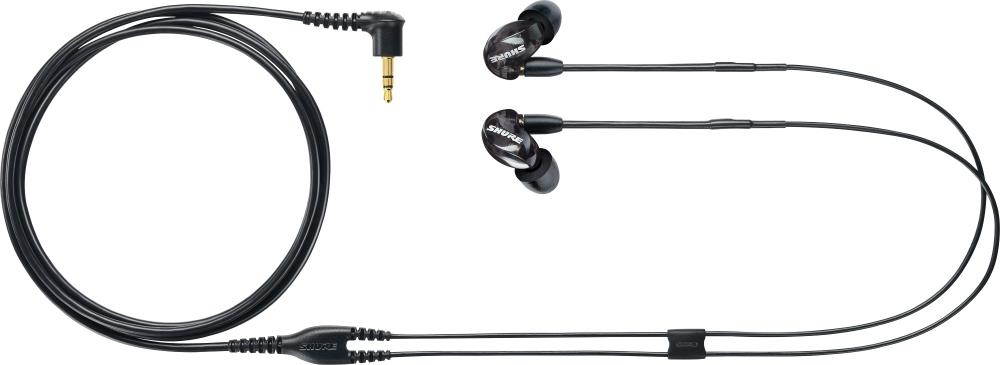 Shure Isolating MicroDriver Earphones In-Ear Stereo Headphones, Black