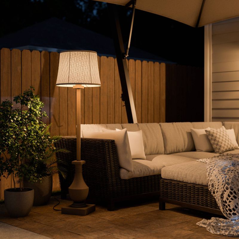 1 Light Outdoor Post Mount Black - Aurora Lighting