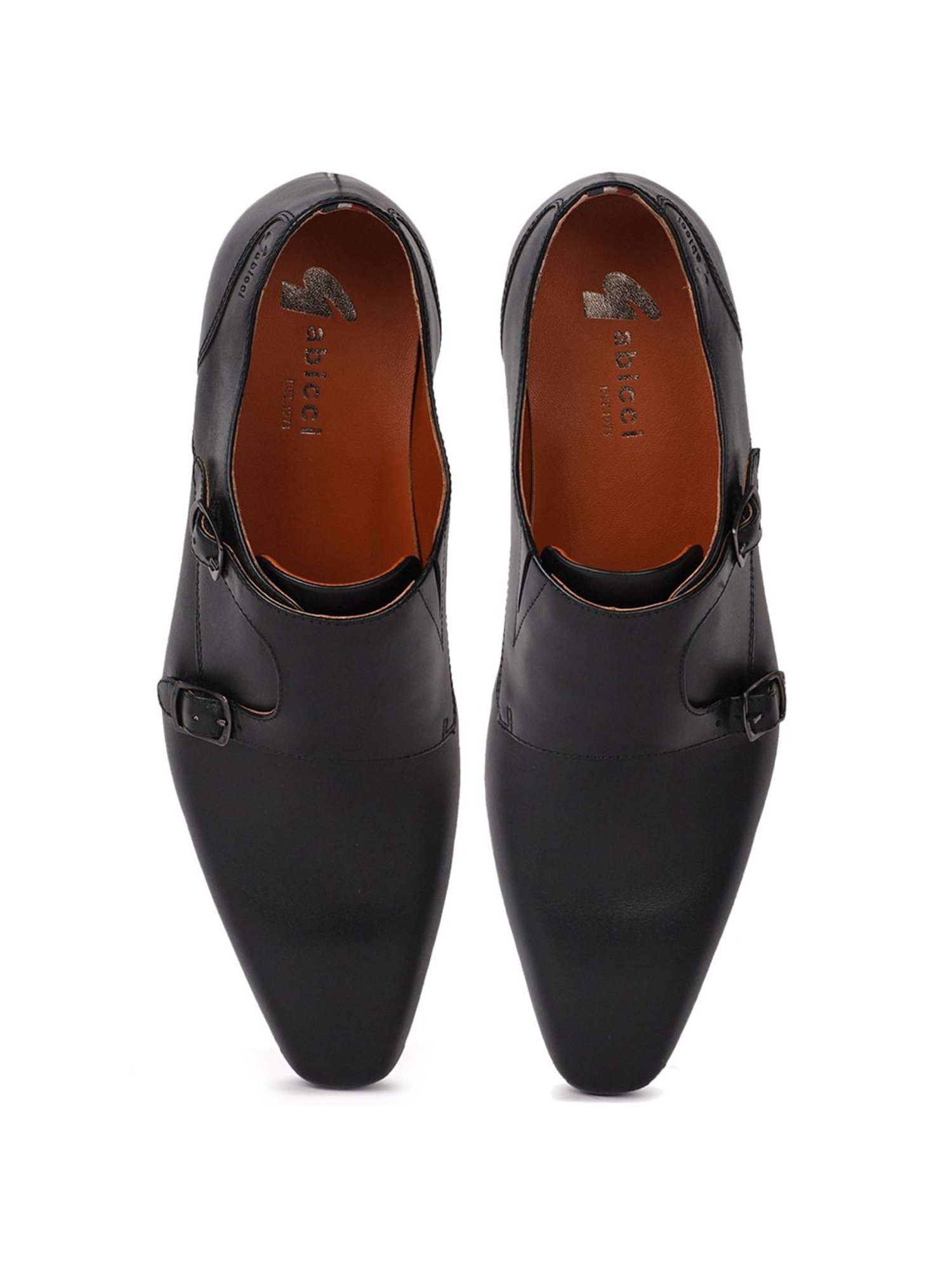 Gabicci Men's Spencer G Core Black Monk Shoes