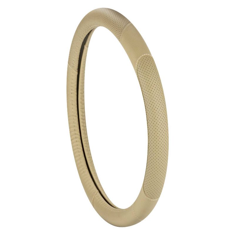 Pilot Automotive Steering Wheel Cover with Microban Technology Beige