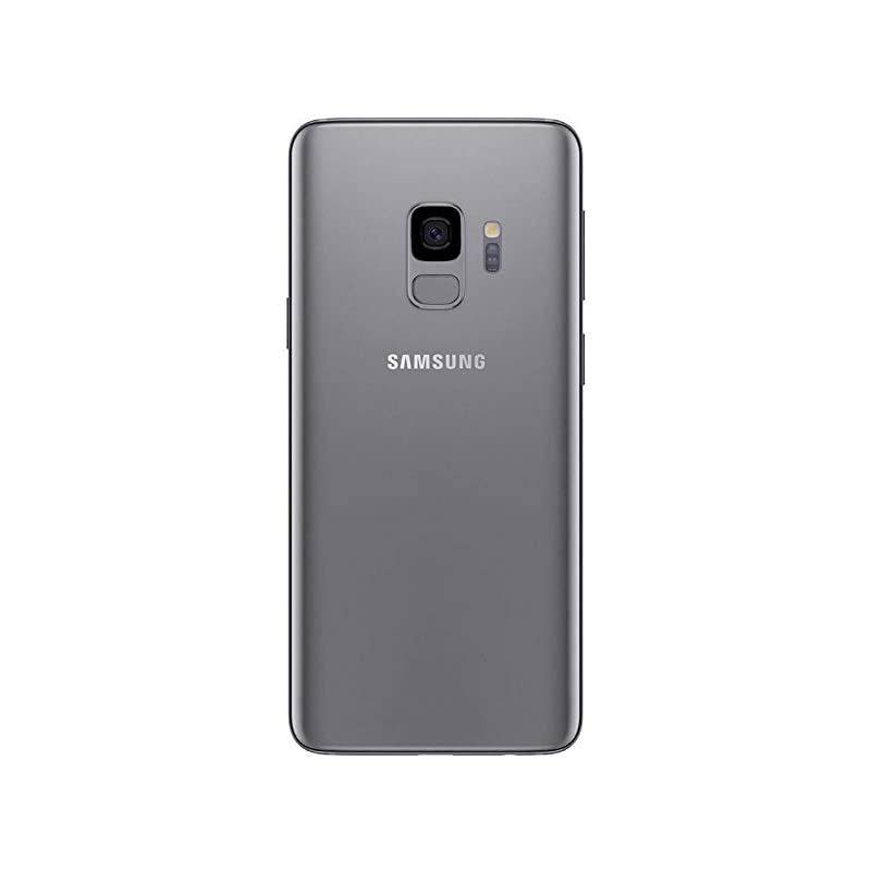 Galaxy S9, 64GB, Titanium Gray - Fully Unlocked (Renewed)