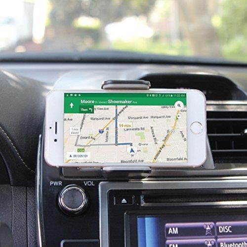 Cellet Air Vent Mount with 360 Degree Rotation and Tightening Knob Holder Compatible to AApple iPhone Xr,Xs Max,Xs,X,SE,8 Plus,8,7 Plus,7,6S Plus,6S,6 Plus,6,5S,5C,5,4S,4,3GS,3G,iPod Touch,iPod Nano