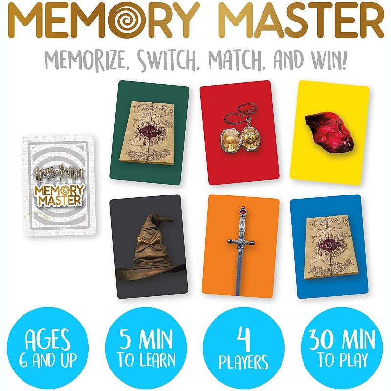 NMR Distribution Harry Potter Memory Master Card Game