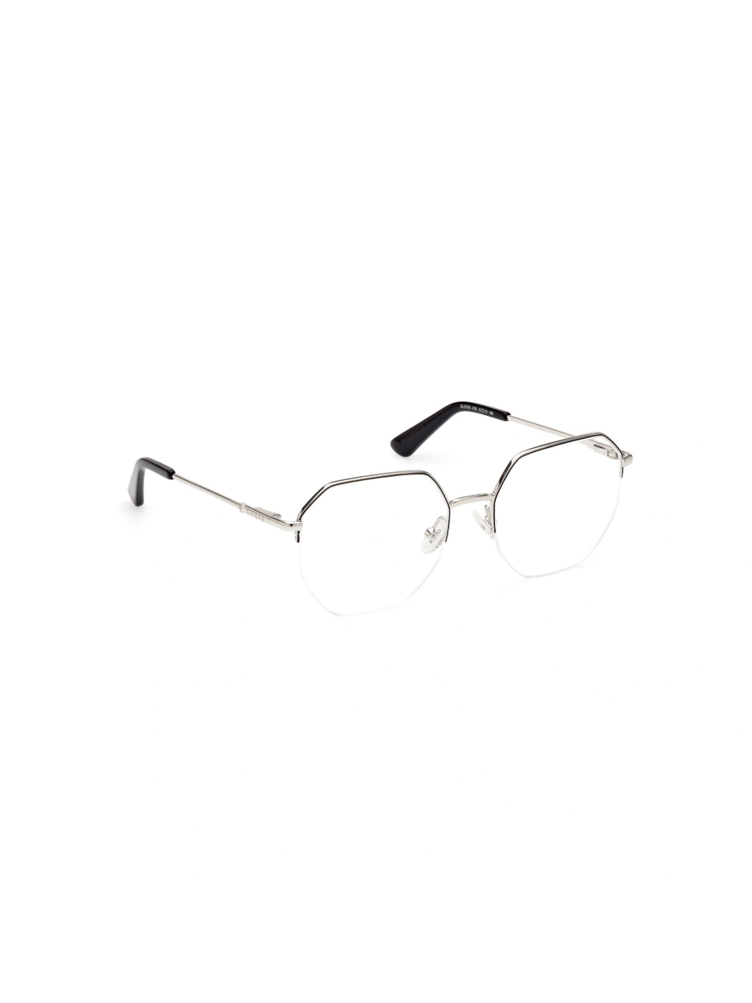 Guess Silver Round Eye Frames for Women