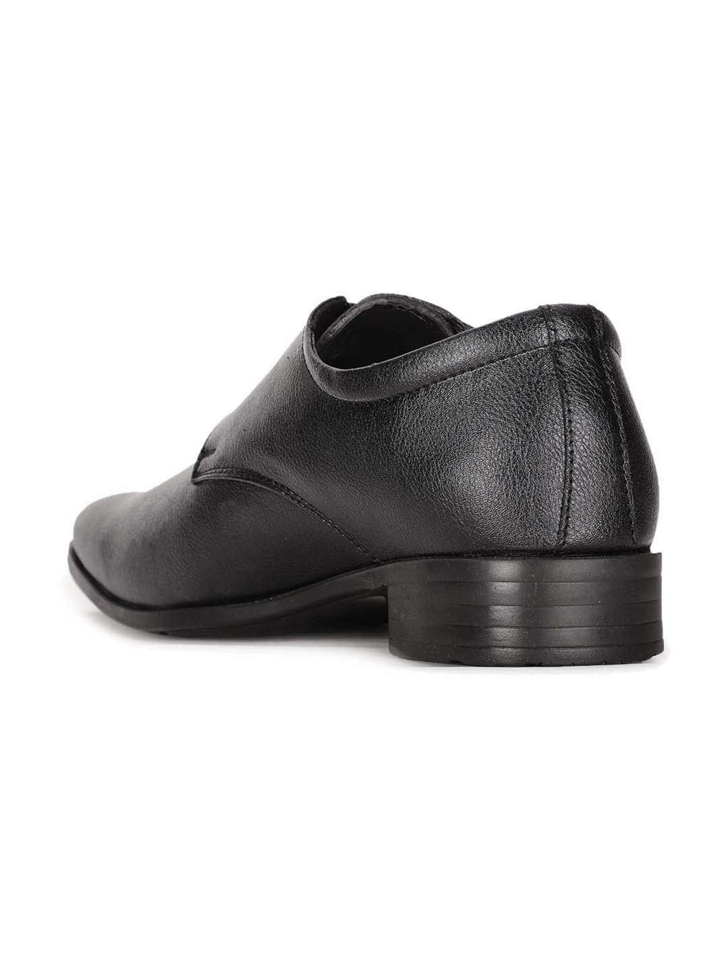 Bata Men's Black Derby Shoes