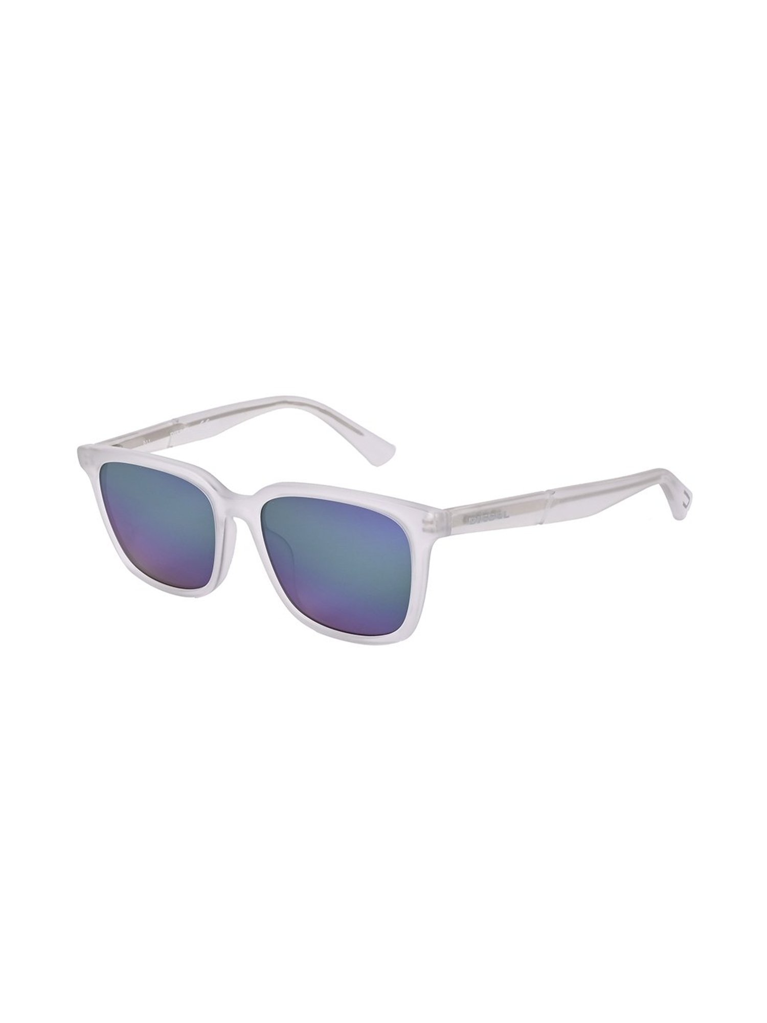 DIESEL DL0358 49 26X Blue Square Sunglasses