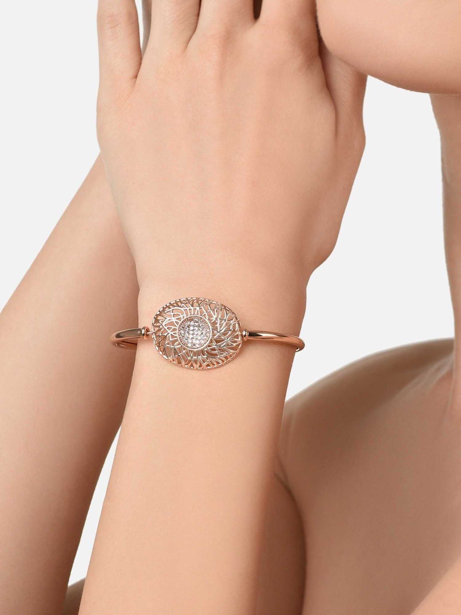Ted Baker Crystal Sweetheart Adjustable Bracelet for Women