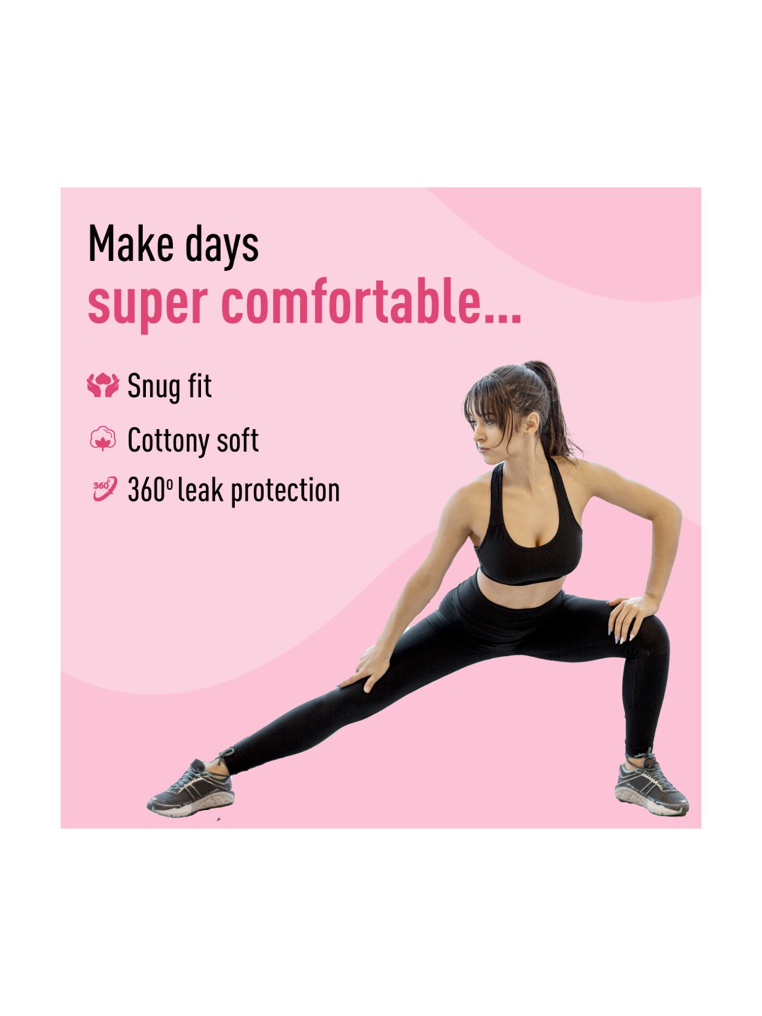 Sirona Disposable Period Panties for Women (S-M) - Pack of 5