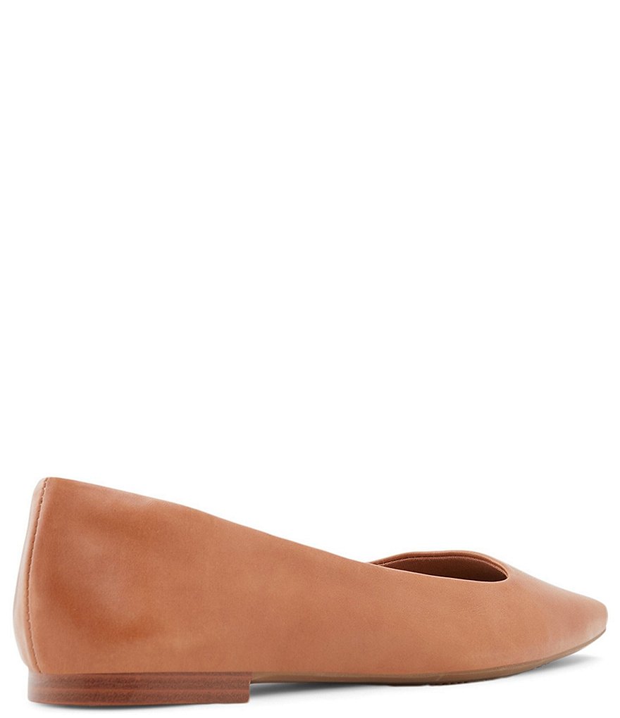 ALDO KoosaFlex Leather Square Toe Dress Flats