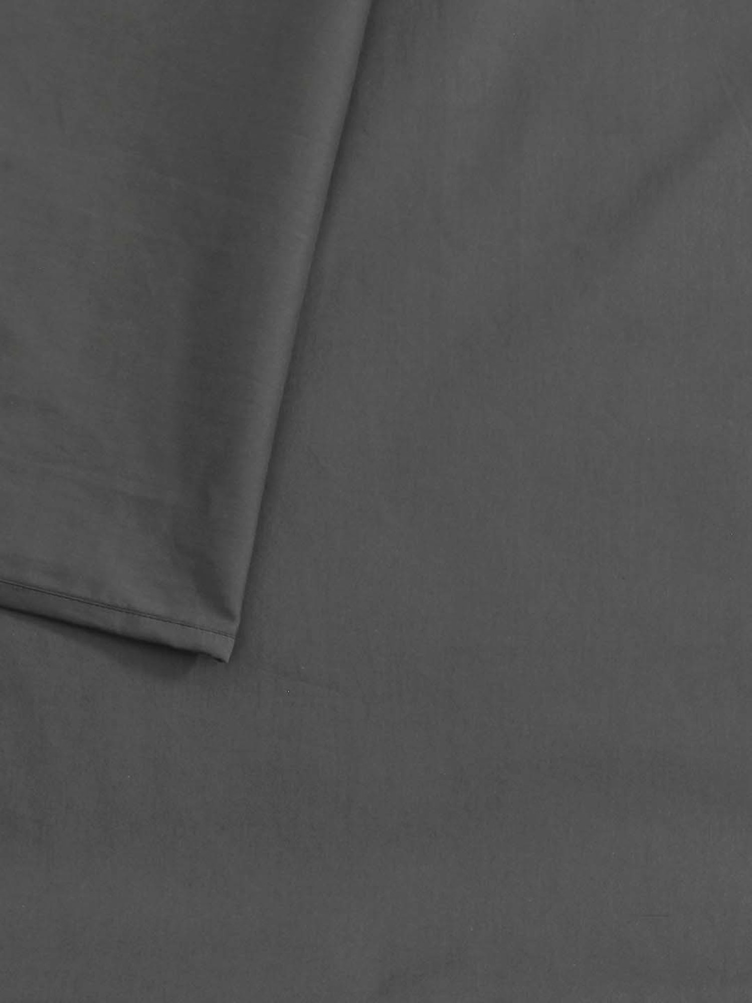 House This Pepper Black 150 TC Cotton Fitted Bedsheet with 2 Pillow Covers