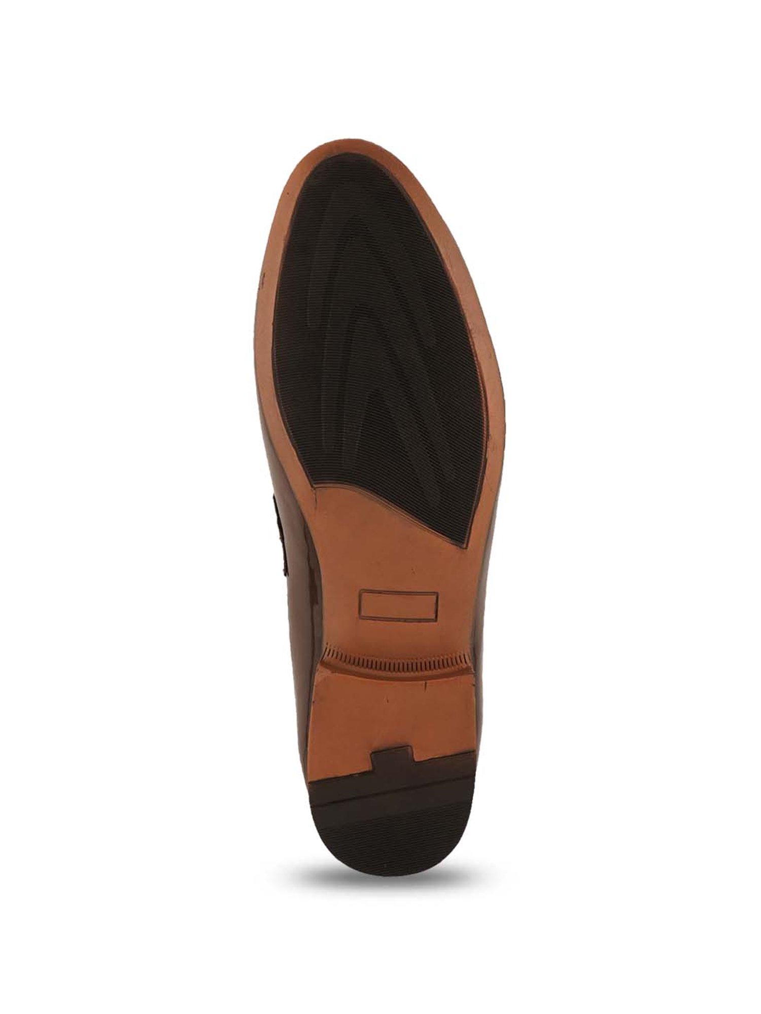 Pelle Albero Men's Brown Formal Loafers