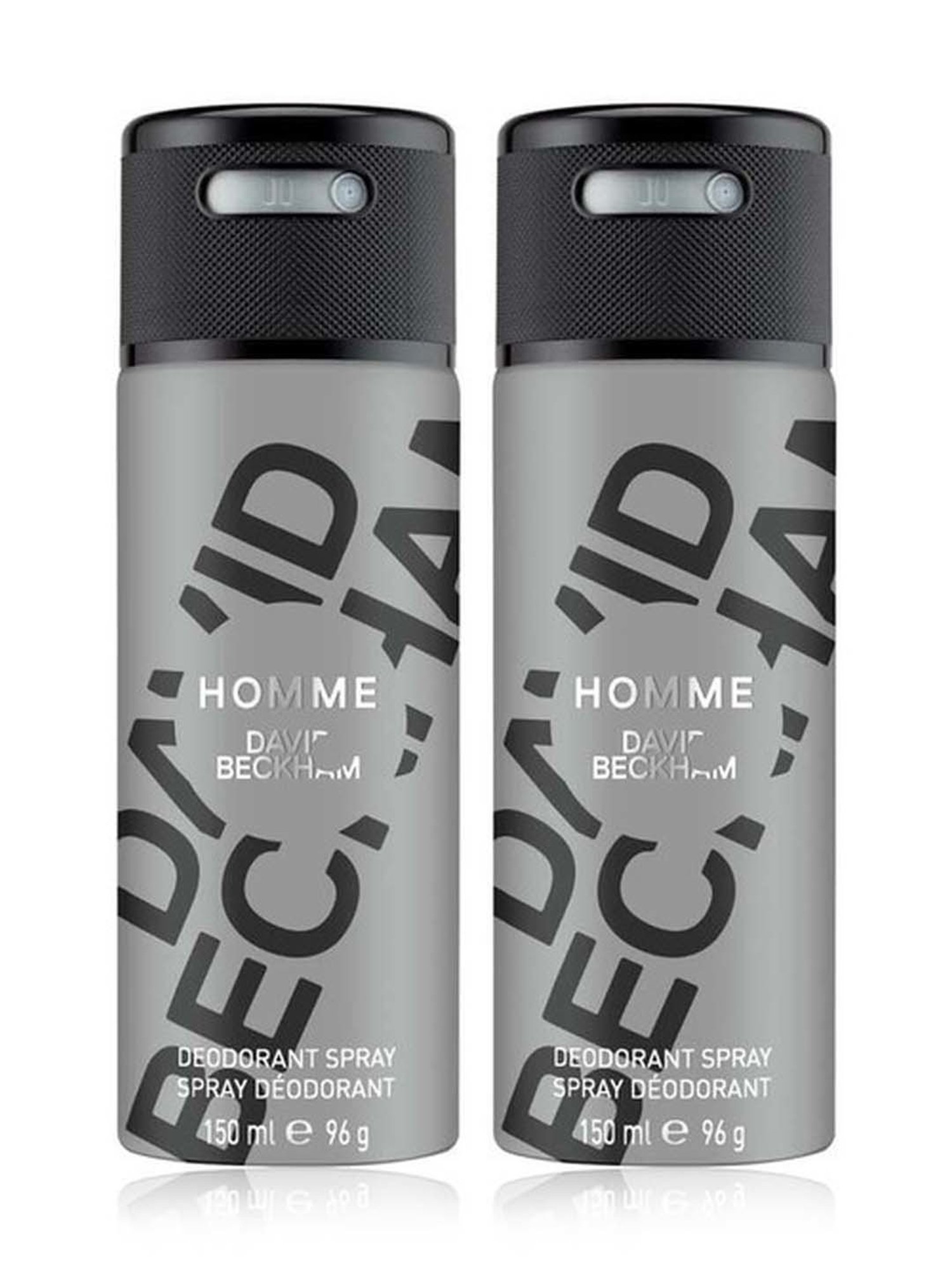 David Beckham Homme Deodorant Spray (Pack of 2)