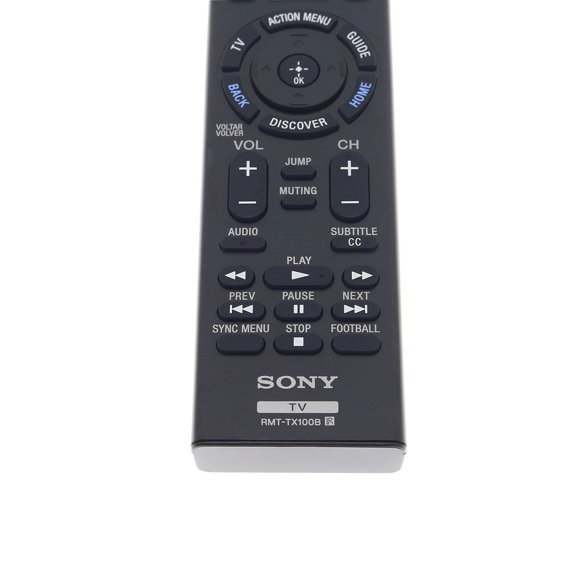 Remote Control for Sony RMT-TX100B 4K UHD TV (149297521) With Netflix Button