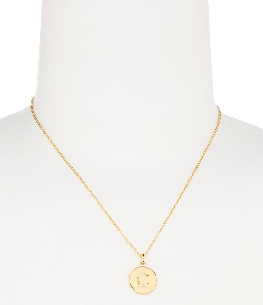 kate spade new york #double;One In A Million#double; Initial Necklace