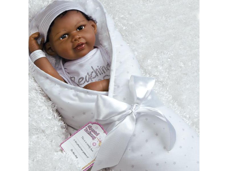 JC Toys Lil' Cutesies Twins 8.5" All Vinyl Baby Doll with Stroller