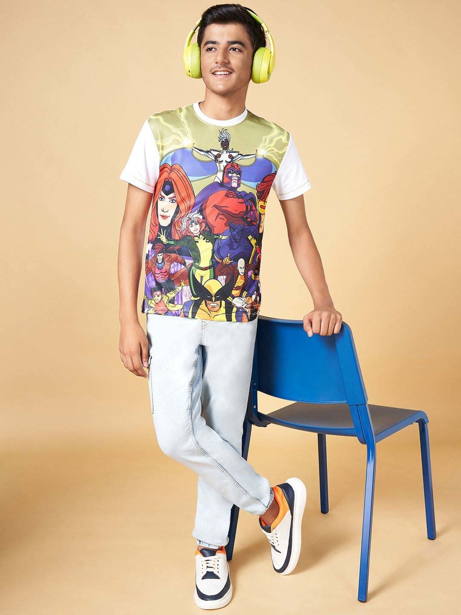 Coolsters by Pantaloons Kids Multicolor Cotton Printed T-Shirt