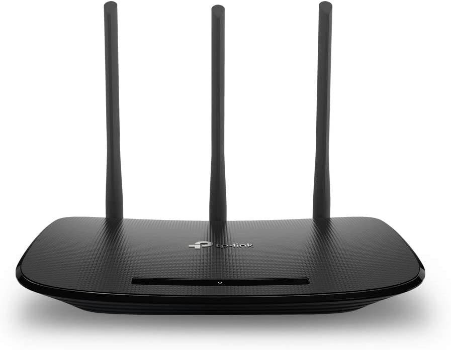 WiFi Router - 450Mbps Wireless Internet Router for Home,Long Range Coverage by 3 x 5dBi antennas,WPS Advanced Security Encryption, WIFI repeater Router