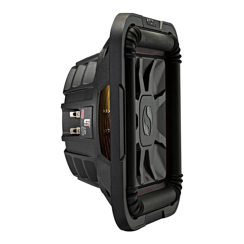 Kicker 46L7T122 12" Solo-Baric L7T Shallow-Mount Dual 2-Ohm Voice Coil Subwoofer