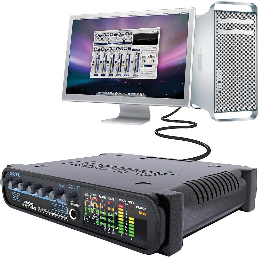 MOTU Audio Express 6 x 6 FireWire/USB 2.0 Hybrid Audio Interface