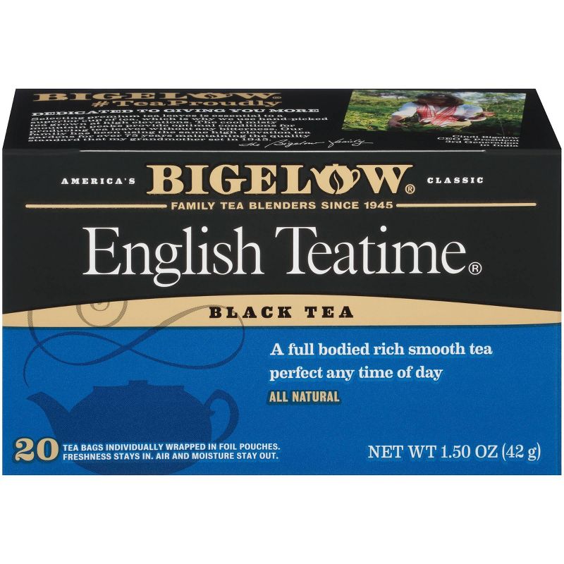 Bigelow English Teatime Black Tea Bags - 20ct