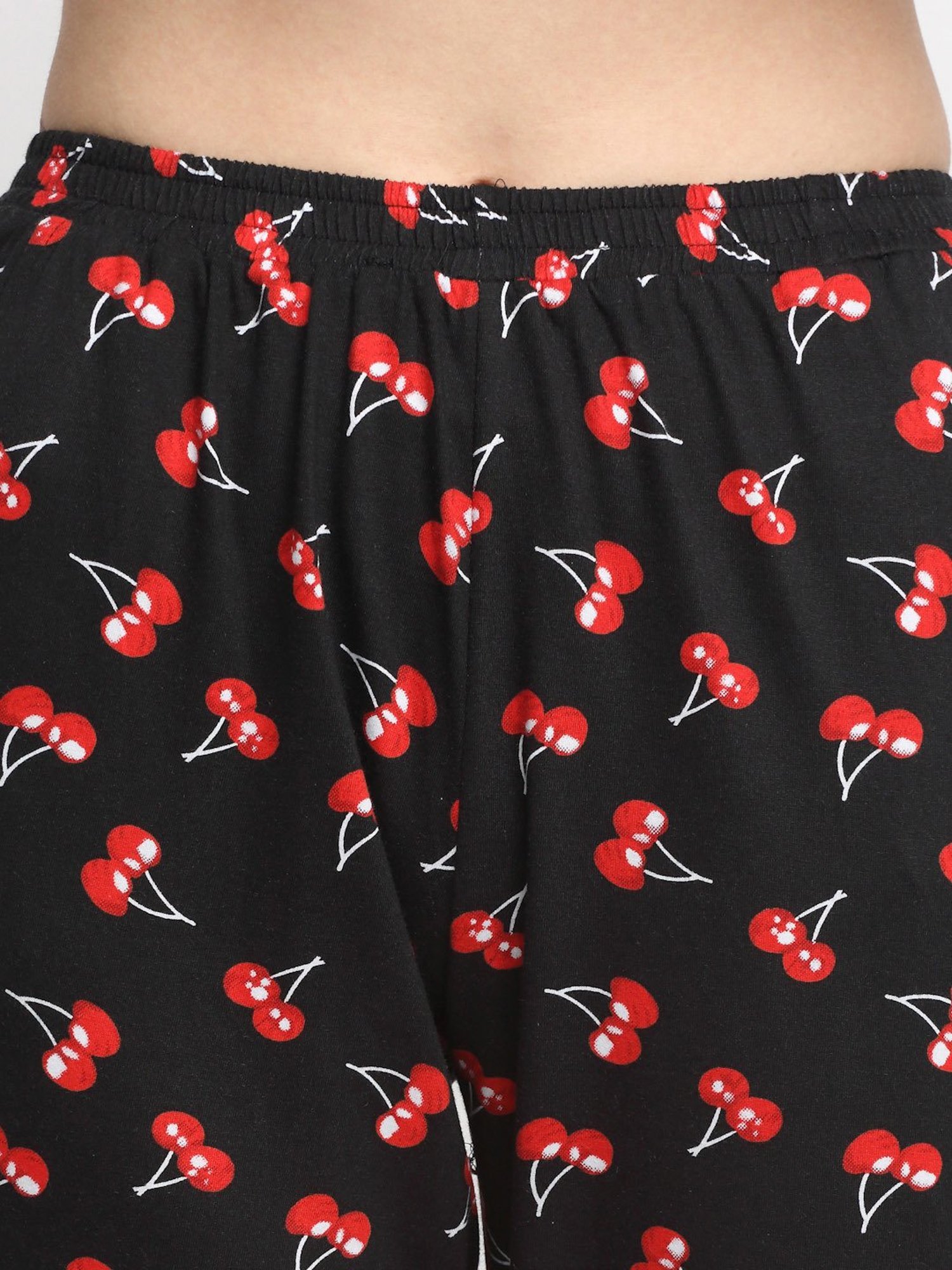 Boston Club Black Printed Shirt With Pyjamas