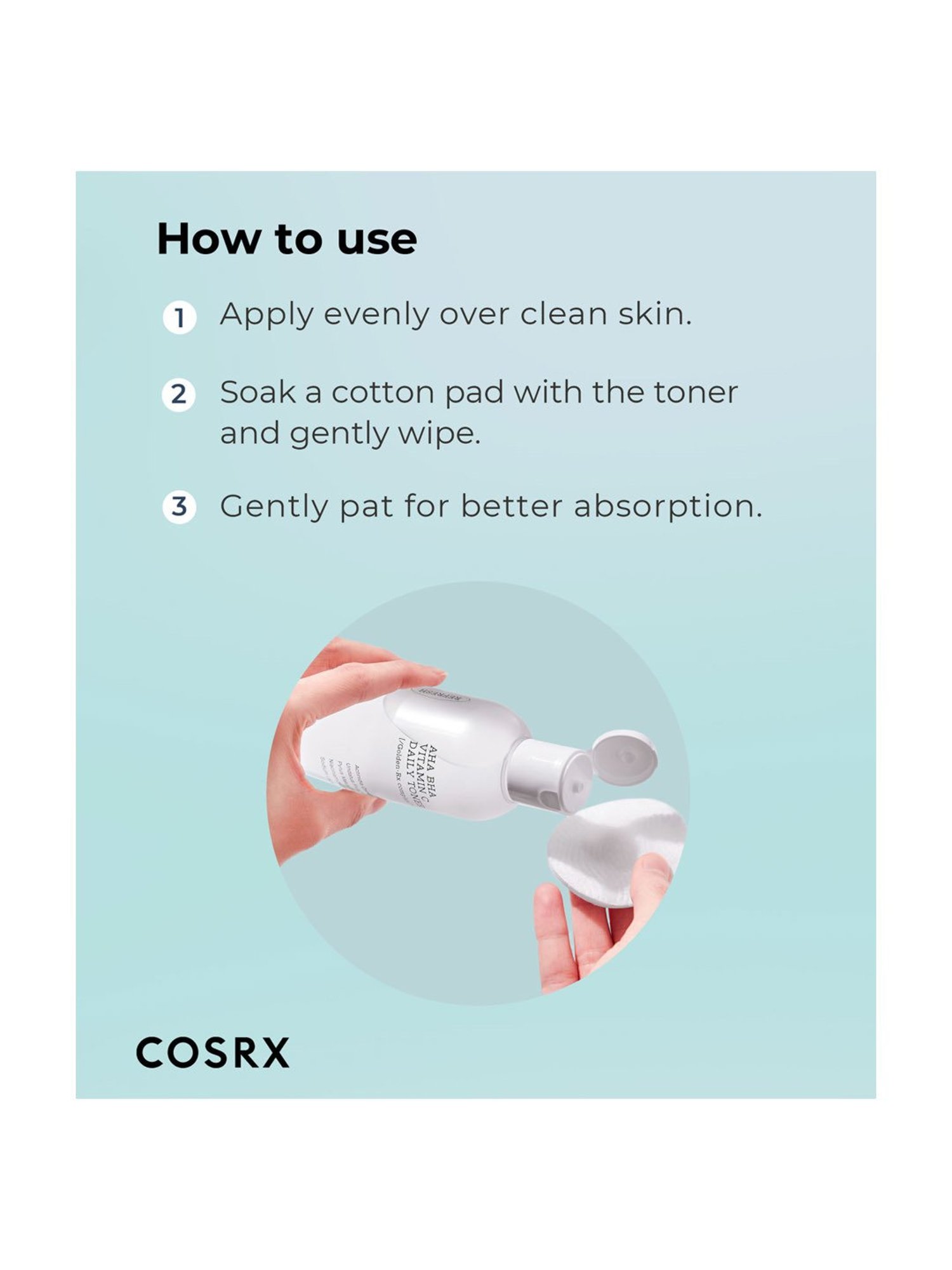 Cosrx Refresh Aha Bha Vitamin C Daily Toner - 150 ml