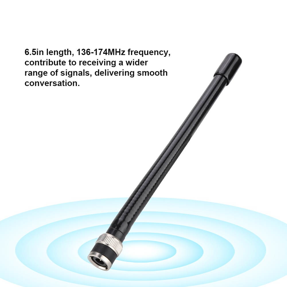 Walkie-talkie Antenna For Motorola Radio VHF 136-174MHz Flexible Strong Signal