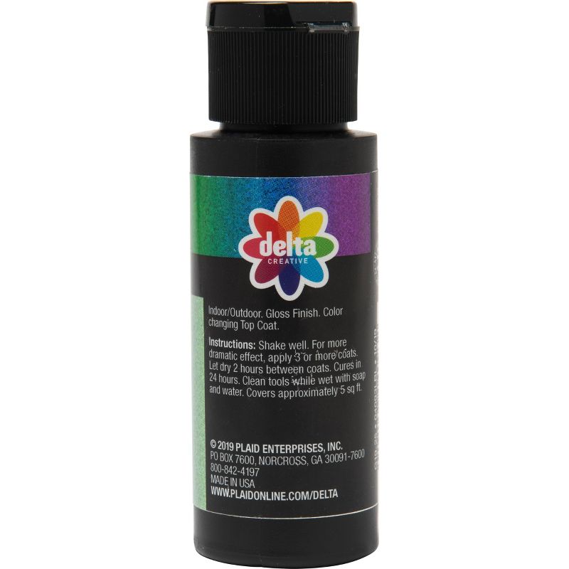 Delta Ceramcoat Cosmo Glaze Acrylic Paint (2oz) - Violet-Blue-Green