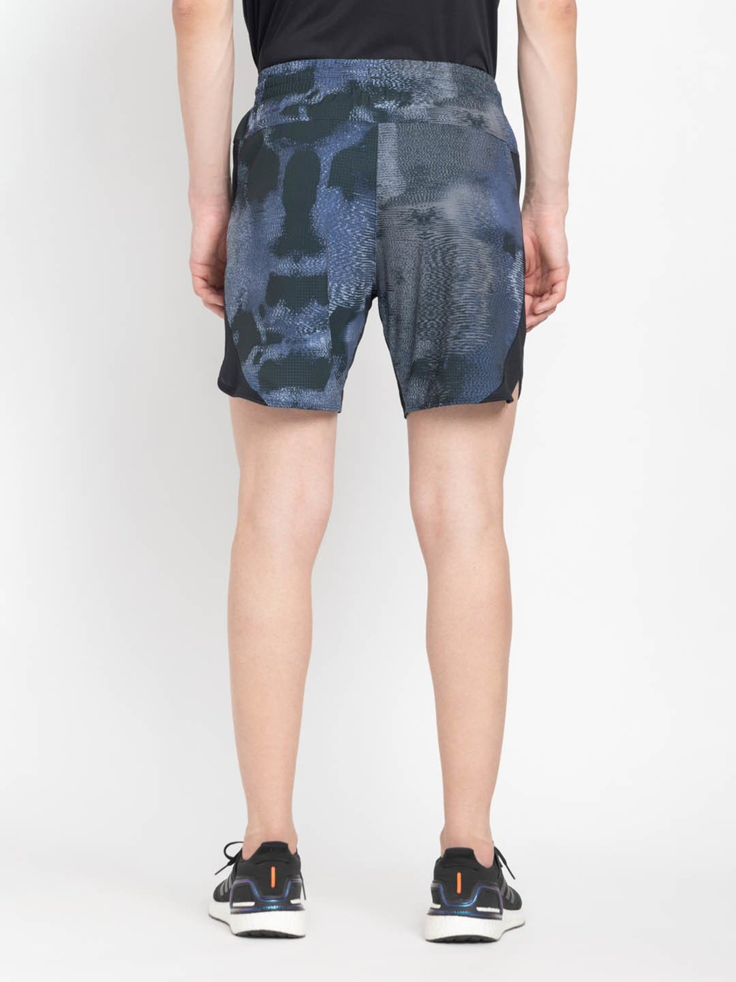 Adidas Multicolored Regular Fit Printed Sports Shorts