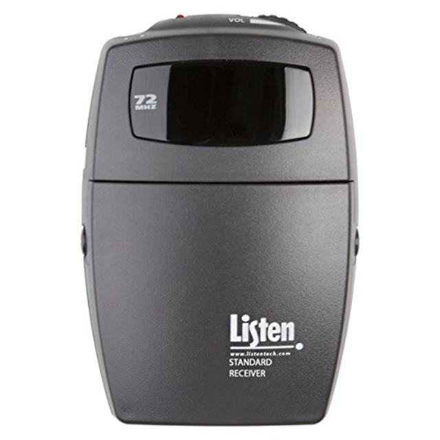 listen technologies lr200072 standard 3channel rf receiver 72 mhz, can be programmed to receive three preset channels, onestep digital tuning locks in a strong and consistent signal, universal headph