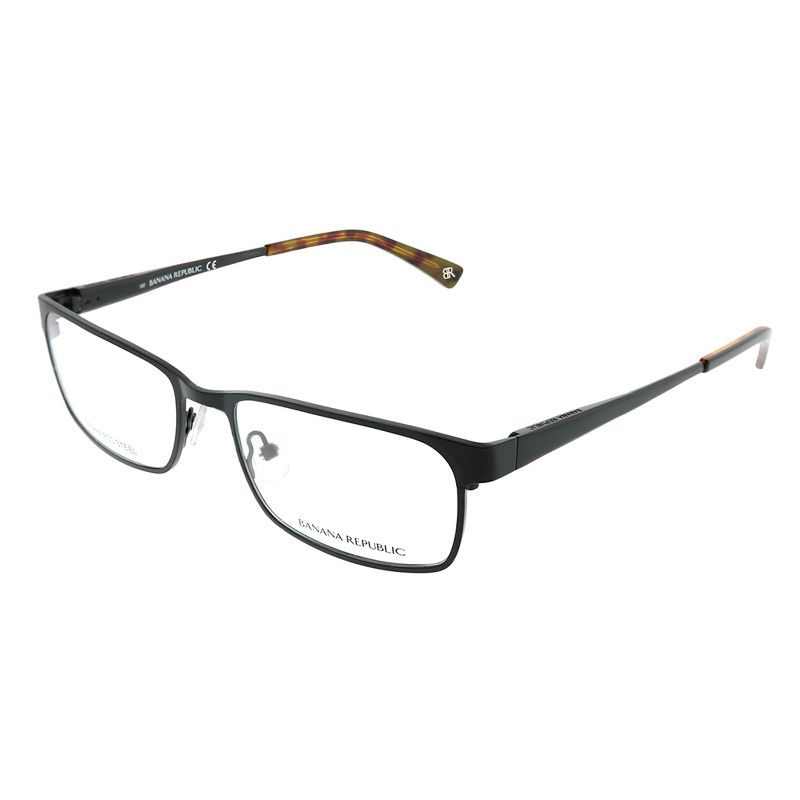 Banana Republic  003 Unisex Rectangle Eyeglasses Satin Black 54mm