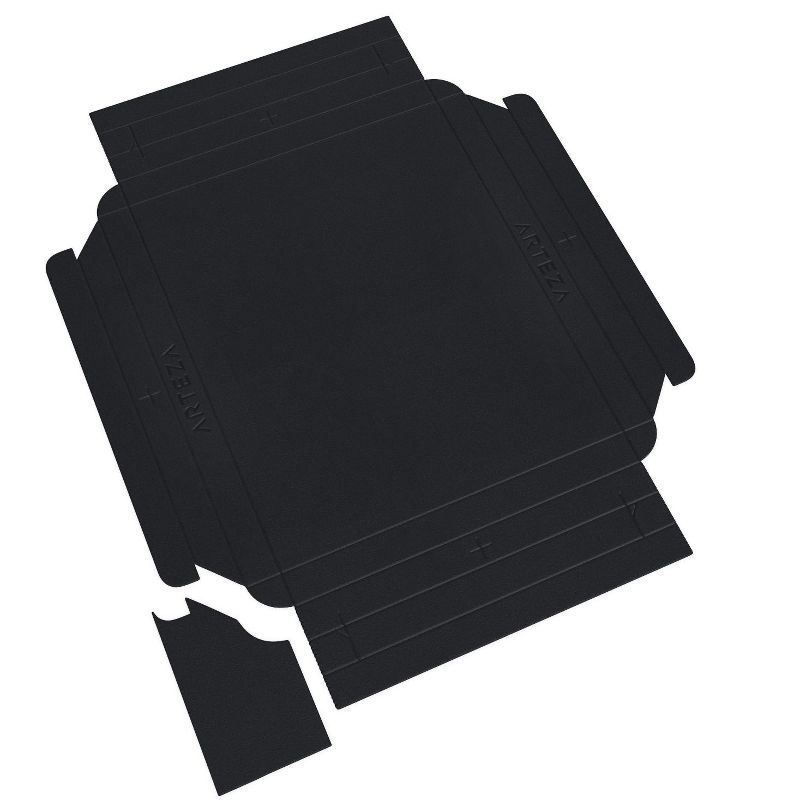 Arteza DIY Frame, Black Sketch Pad, 11"x14", DIY Ready-to-Hang Artwork Kit- 20 Sheets (ARTZ-2012)